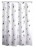 Ridder Duschvorhang Textil Cats Multicolor 180x200 cm