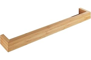 Wenko Repisa 60 cm Bambusa, Bambú, Marrón, blanco