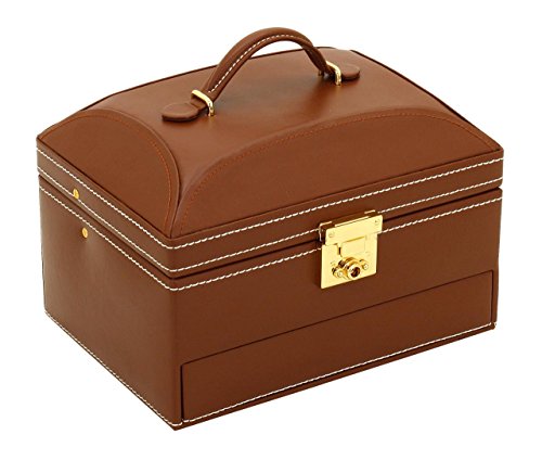 Friedrich|23 Damen-Schmuckkasten Cordoba Leder braun – 26392-3 - 4