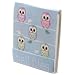 Batch of 4 sets of cutted Nail files - Cute Owl design - Fancy manicure - Pocket Nail File