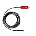 Produktbild Gintai 2 In 1 Smartphone USB Endoskop Inspektionskamera, 5.5mm Android Endoskop USB Inspektionskamera, Wasserdicht OTG Micro USB Endoskop Inspektionskamera mit 6 LEDs und 5m Kabel Rot