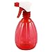 Sourcingmap Plastic Trigger Hairdressing Watering Spray Bottle, 500ml, Clear Red