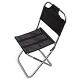 Nuo yi lun ya ke ji Chaise Chaise Pliante Noire Chaise de pêche Chaise de Plage Meubles pliants pour Jardins plages Camping