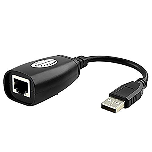 USB Over Ethernet RJ45 Extender Adapter Cat5 Cat6 - 4