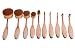 Puna Store 10 Piece Oval Brush Set - Gold RS.1299.00