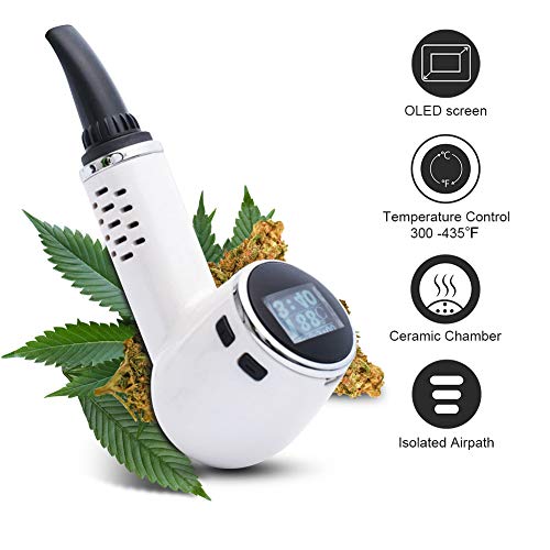 Dry Herb vaporizador vaporizador a base de hierbas con forma de tubo fresco con puro Gusto blanco