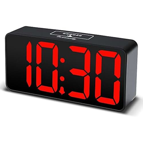 Amazon.co.uk alarm clock for hard of hearing