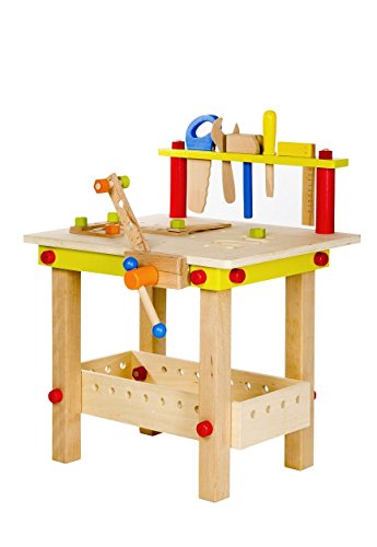 Preisvergleich Produktbild Glow2B Germany 1000023 - Werkzeugbank 43-teilig aus Holz