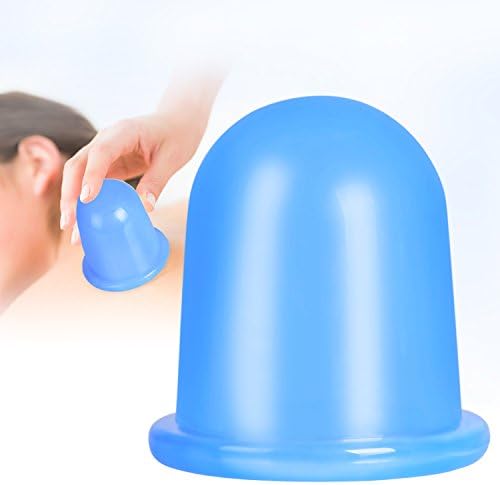 Anti Cellulite Cup, Vacuum Silicone Cup Set of 1 Cupping for Silicone Neck Face Body Cellulite Body Massage Suction Cup Therapy by YOMEKOLY