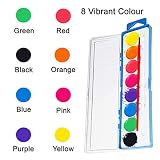 ikea papier peint prix SET DE 36 PIEZAS: Este gran pack de pintura de acuarela viene en un pack de 36. Cada set de acuarela mide 21cm de Largo y 5,5cm de Ancho y tiene 8 colores y un pincel largo. Solo agregue un poco de agua a sus pinturas y empiece a crear hermosas obras de arte.