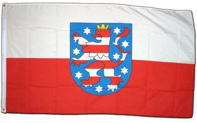 Flagge Deutschland Thüringen - 60 x 90 cm