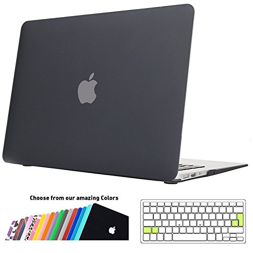 MacBook Air 11 H  lle Case iNeseon Ultra Slim Plastik Hartschale Schale Cover mit EU Transparent Tastaturschutz Schutzh  lle f  r Apple MacBook Air 11