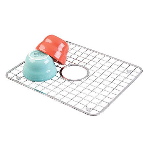 InterDesign 72905EU Gia Spülbeckengitter Groß, Satiniert - 3