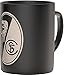 Produktbild SC Freiburg - Tasse Prägung Kaffeetasse schwarz Logo