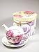Produktbild Tea 4 One Kanne/Tasse/Untere 0,4l Porzellan Peonies & Butterflies in Geschenkbox von PPD