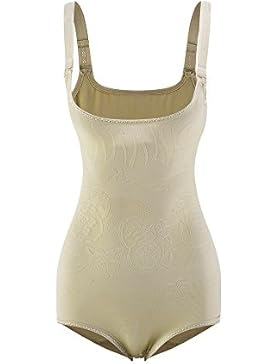 Amazingjoys Damen Shapewear Body Shaping Bodysuit Miederslip Taillenformer Figurformender Getrennte Unterhose...