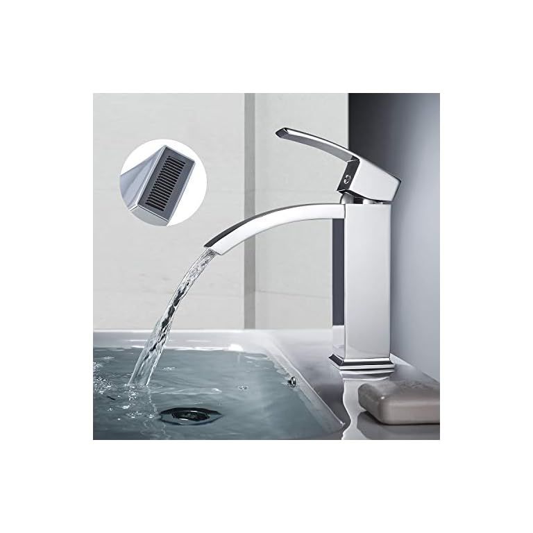 WOOHSE - Grifo monomando para lavabo (latón macizo) | Fontaneria Online 24