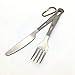 Produktbild Titanium Cutlery Spork Spoon Outdoor Camping Dinnerware