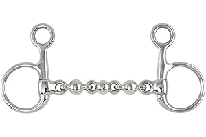 Shires Hanging Cheek Waterford Mouth Bradoon 5.5 Steel