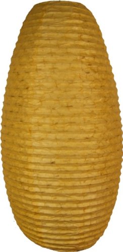 Corona Reispapierlampenschirm / Papierlampenschirme oval - 6