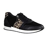 gabor schuhe sandalen schwarz Weiches Leder Gabor Shoes Damen Jollys Sneaker, (Schwarz/Natur 20), 41 EU