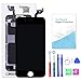 Produktbild QI-EU kompatibel with iPhone 6s Display Bildschirm Ersatz Schwarz - LCD Touchscreen Display Digitizer Assembly mit kostenlosem Werkzeuge