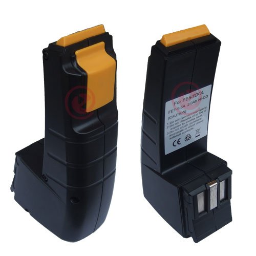 Vinitech Akku für Festool KKU für FESTOOL FESTO FSP-487512, FSP-488437, BP 9.6C, FS-984L, FS-984N, FS-984MH, (FESTO) Akku-Bohrschrauber CDD 9,6 2000mAh NiMH