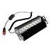 Generic 8-LED Car Dash Warning Strobe Flash Emergency Hazard Light Lamp Amber+White Car Truck Vehicle Safety W/ Suction Base RS.1060.00