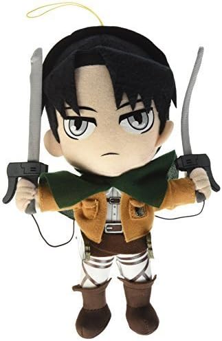 Great Eastern Attack on Titan 9" Levi Ackerman Plush by Japan VideoGames