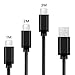 Price comparison product image [3-Pack]Samsung Galaxy S9 USB C Cable, CeeOne Nylon Braided USB Type C Fast Charger Cable for Samsung Galaxy S9 / S8 / S8 Plus / Note 8 / A5 2017 / A3 2017, LG G5 / G6, Sony Xperia XZ, Google Pixel / Pixel 2, Nexus 6P / 5X, OnePlus 2 / 3 / 5, HTC 10 / U11, Huawei P10, Mate 10, Nokia 8 / 9, Nintendo Switch, Lumia 950 and More (1m & 2m & 3m, 3 Pack Black)