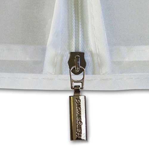 Transparente Abdeckung und Staubschutz für Kleiderständer, Kleiderstange ist seperat erhältlich – 183cm – Hangerworld - 2