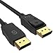 Price comparison product image Syncwire DisplayPort Cable 1.5M - [Gold-Plated] DisplayPort to DisplayPort Cable High Speed 4K Resolution DP Cable Supports Fire TV, Apple TV, Ethernet, Audio Return, 2160p, HD 1080p, 3D – Black