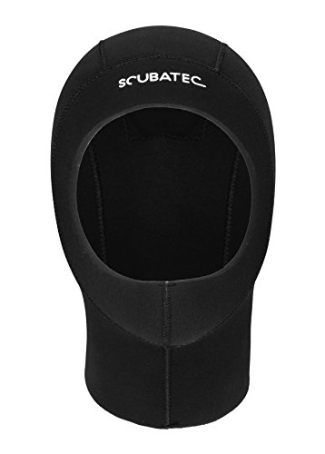 SCUBATEC Neoprenhaube Tauchhaube 5 mm schwarz - 2