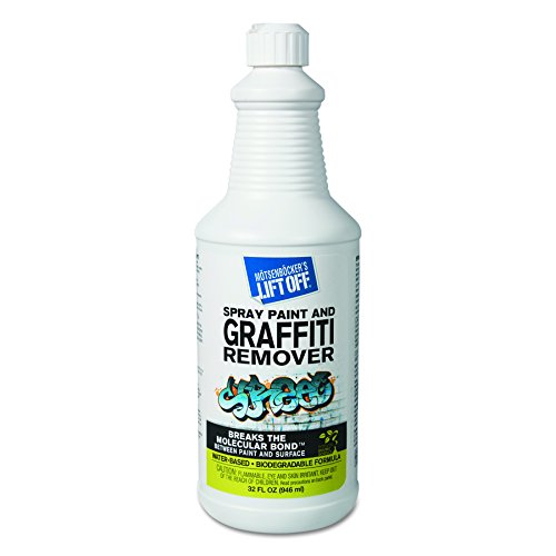 Motsenbocker's 41103 Lift Off #4 32-Ounce Spray Paint Graffiti Remover (6 per Case) by Motsenbockers