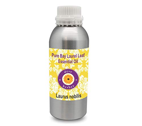 Deve Herbes Pure Bay Laurel Leaf Essential Oil (Laurus nobilis) Steam Distilled 1250ml