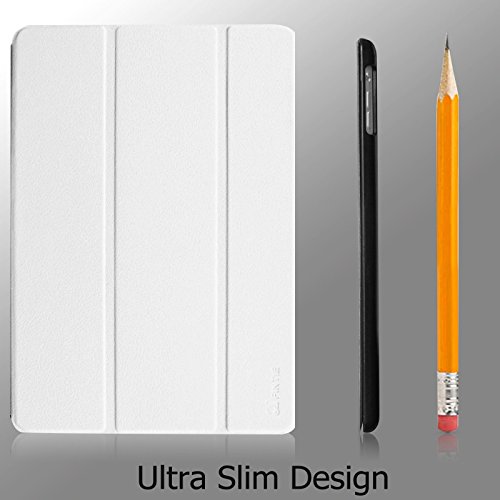 Fintie Apple iPad Air Hülle Case – Ultra Slim Superleicht Schutzhülle Smart Shell Cover Tasche Etui mit Auto Schlaf / Wach und Standfunktion, Weiß - 3