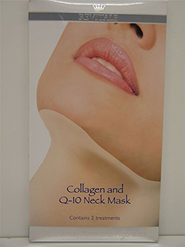 3 Boxes Revitale Collagen & Q10 Neck Masks Nourishes/Firms/Hydrates 6 Treatments
