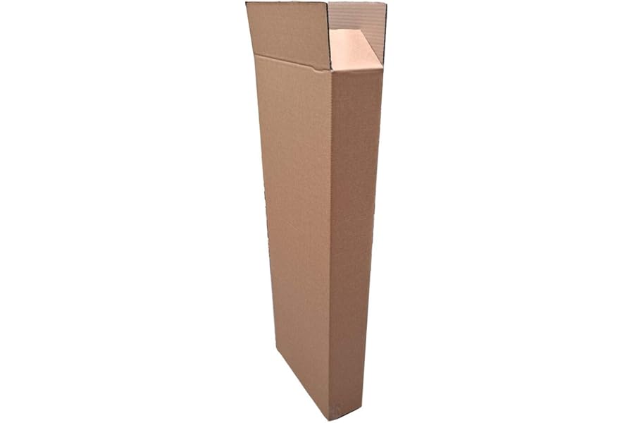 SelfHold Acoustic Guitar Shipping Box Double Wall Cardboard (Acoustic (505mm x 200mm x 1270mm)) - Cardboard Box For Guitar