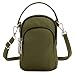 Produktbild Luckhome RucksackRucksack Herren Backpack Schulrucksack Daypack Business für Männer Schüler Jungen Teenager,Umhängetasche für Frauen Leichte Nylontasche Handy-Headset-TascheArmeegrün