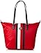 Produktbild Tommy Hilfiger Damen Poppy Tote Corp Stripe, Rot (Red/Core, 14x32x47 cm