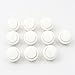 Produktbild EG STARTS 10x weiß 24mm Druckknopf eingebauter Mikroschalter ersetzen für Sanwa OBSF-24 Knöpfe Arcade Joystick Mame Jamma Games Parts