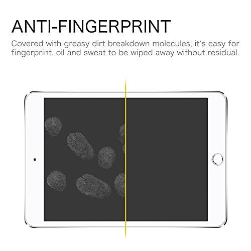 Fintie iPad 9.7 Zoll 2017/ iPad Pro 9.7 / iPad Air Panzergla Schutzfolie – Klar HD 9H stark kratzfest Hartglas Displayschutzfolie Glasfolie Screen Protector Displayschutz Folie Displayfolie für Apple iPad Air / iPad Air 2 / iPad Pro 9.7 / iPad 2017 Neue Modell - 5