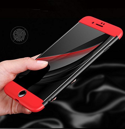 Qissy Carcasa iPhone 7 Incluido Anti-Scratch Anti-Huella Dactilar a Prueba de Choque Estuche Duro Protective Case Cover Skin para iPhone 7 4 7 Rojo Negro reviews Qissy Carcasa iPhone 7 Incluido Anti-Scratch Anti-Huella Dactilar a Prueba de Choque Estuche Duro Protective Case Cover Skin para iPhone 7 4 7 Rojo Negro