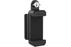 Hensych Soporte para teléfono móvil con orificio de rosca de 1/4 pulgadas para cámara de cardán FIMI PALM, soporte de extensión de fijación de mano, rango de clip de teléfono (48-92 mm)