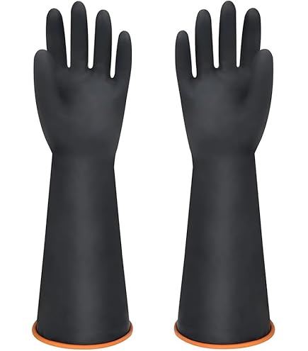 Guanti Protezione Chimica Ansell AlphaTec 87-118 - Lattice, Taglia XS, Riutilizzabili - Foto 10