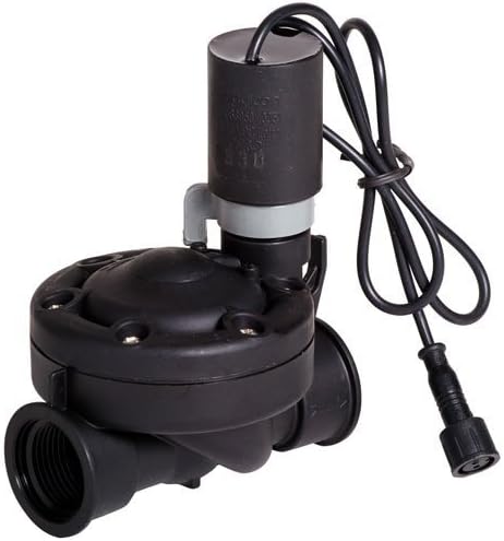 Galcon 3652 Sprinkler Valve with S1602 DC Latching Solenoid for Battery Operated Controllers, 3/4"