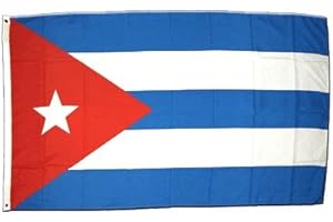 FLAGGENFRITZE XXL Drapeau Cuba 150 x 250 cm