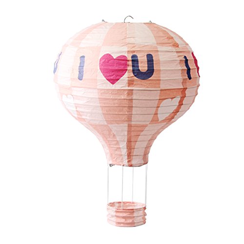 Signstek 10 Stk Heißluftballon Papierlaterne Parteidekor 12 Zoll 30cm - 3