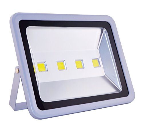 SLPRO® 200W Superhelle LED Fluter grau, ersetzt 500W Hochdrucknatriumlampe, wasserfest, Kaltweiß, 6000K, 120° Abstrahlwinkel, LED Flutlicht, LED Außenleuchten, LED Flutlichtstrahler, LED Strahler Scheinwerfer für Werbetafeln, Schaufenster, Gärten, Terrasse, Hof, RasenSportplatz Fußballplatz Firmenschild usw. - 2
