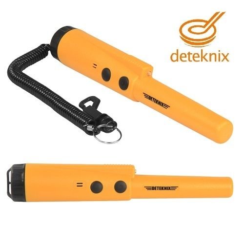 centratore Quest Deteknix XPointer Land Pinpointer metaldetector dorado naranja